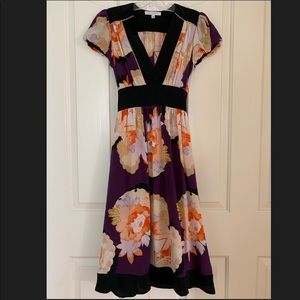 Corey Lynn Carter floral cocktail dress